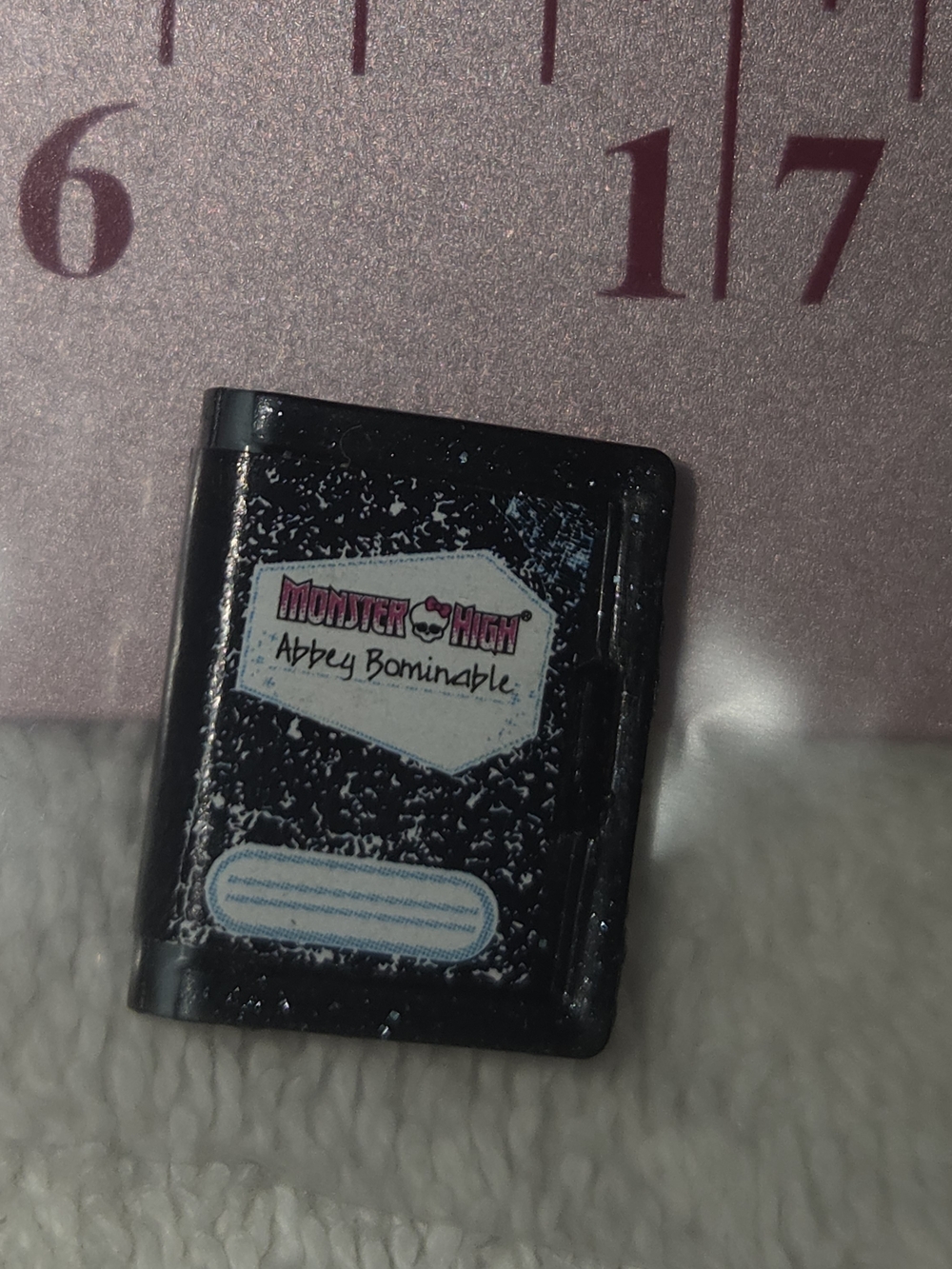 Monster High Abbey Bominable Mini Diary Book